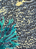 Royal Blue Coral Fringe KikiSol Dress w/ Tassels & Beading