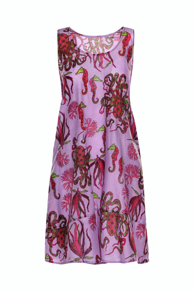 purple octopus dress Nackiye Women's Octopus Dress, Lavender, Purple, 8 at Amazon Women's Clothing store