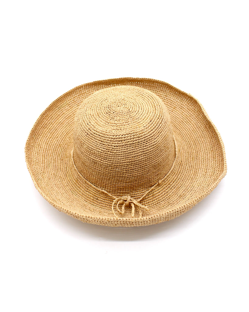 Shebobo Leor 3" Brim Crochet Straw Sun Hats