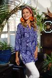 Purple Palm Tunic