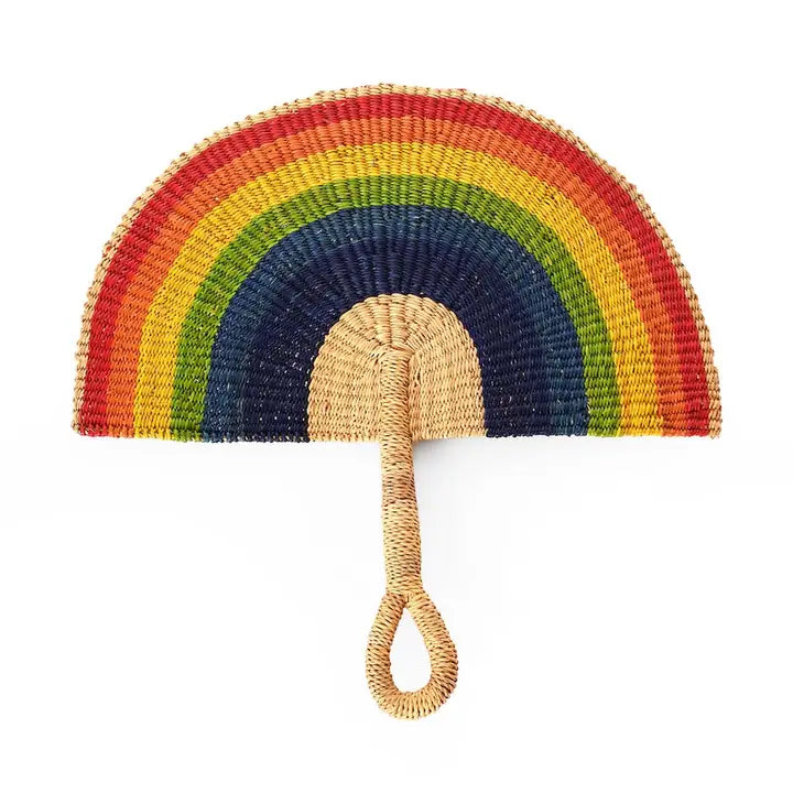 Elephant Grass Half-Moon Fans