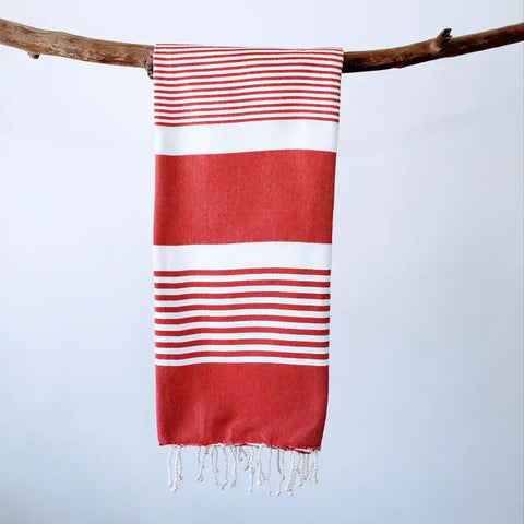 Wonderfouta Turkish Beach Towel / Sarong / Shawl - Stripes