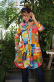 Artisan Tiki Beaded Tunic w/ Pockets