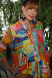Artisan Tiki Beaded Tunic w/ Pockets