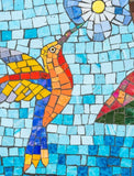 Mosaic Hummingbirds Kaftan