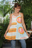 Thai Vintage Ad Junk Short Dress