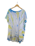 OS Knit Tie Dye Round Neck Tee