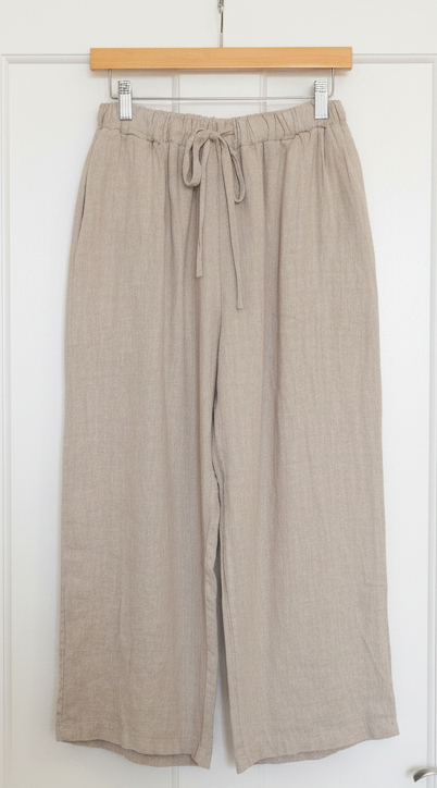 OS Linen Drawstring Pant
