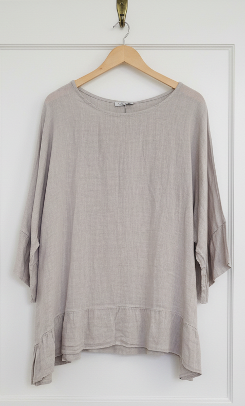 OS Solid Linen Tunic
