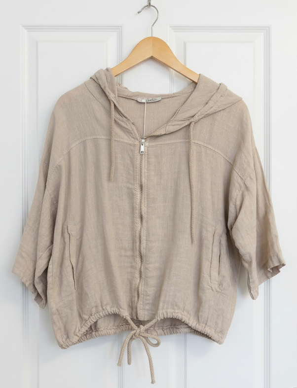 OS Linen Zippered Jackets