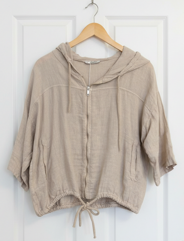 OS Linen Zippered Jackets