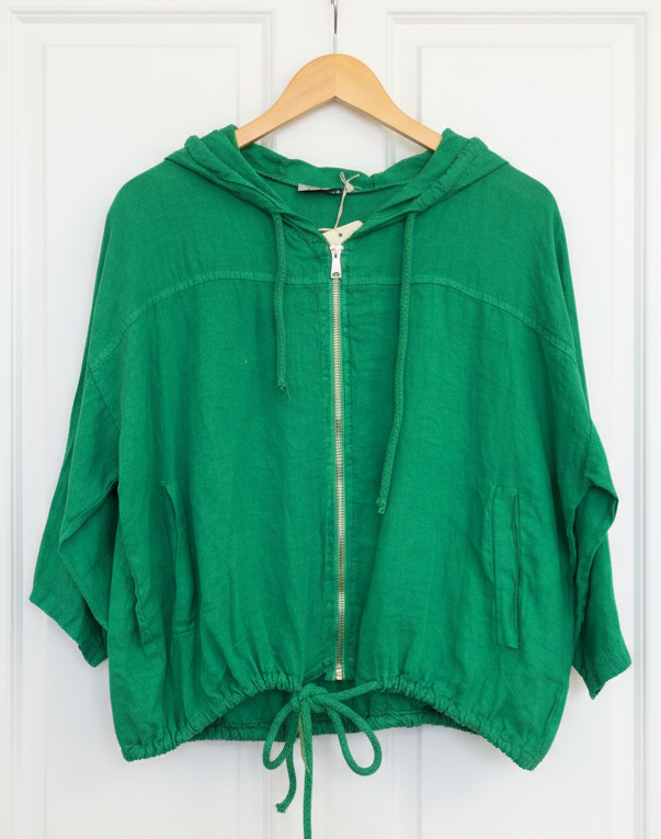 OS Linen Zippered Jackets