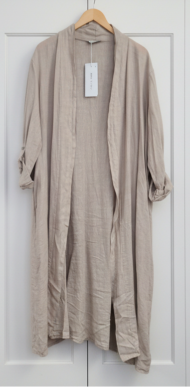 OS Long Linen Duster