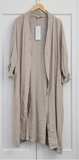 OS Long Linen Duster
