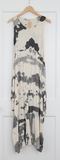 OS Maxi Tie Dye Knit Tank Dress