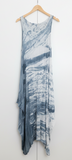 OS Maxi Tie Dye Knit Tank Dress