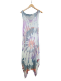 OS Maxi Tie Dye Knit Tank Dress