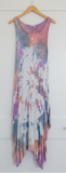 OS Maxi Tie Dye Knit Tank Dress