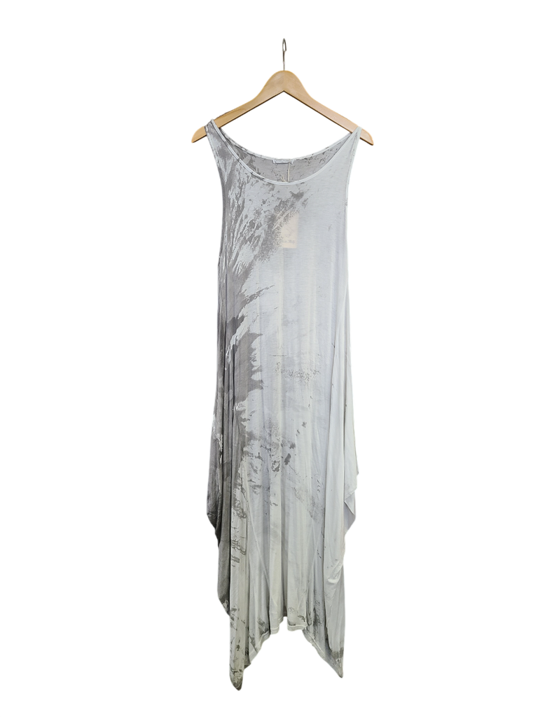 OS Maxi Tie Dye Knit Tank Dress