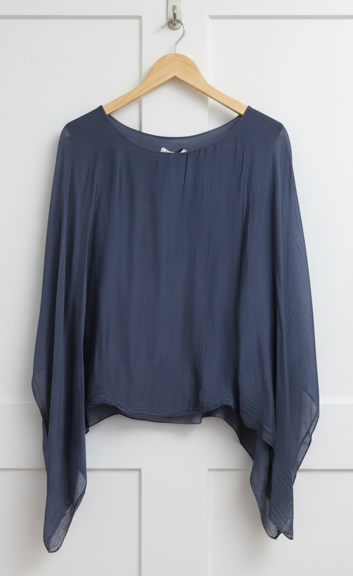 OS Silk Long Sleeve Top