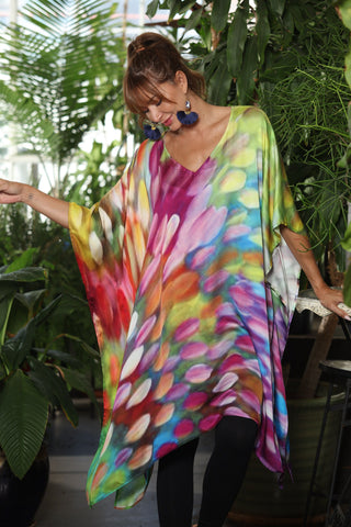 Painted Ovals Modal Kaftan