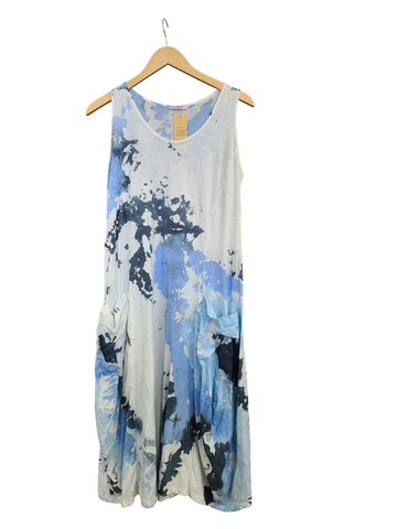 OS Short Tank Tie Dye Dress