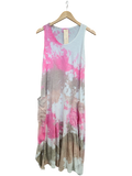 OS Short Tank Tie Dye Dress
