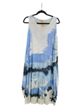 OS Knit & Linen Short Tank Dress