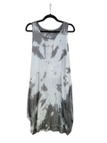 OS Knit & Linen Short Tank Dress
