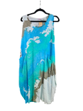 OS Knit & Linen Short Tank Dress