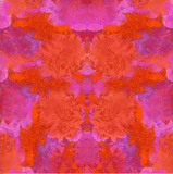 Pink Papaya Square Silk Scarf