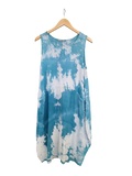 OS Knit & Linen Short Tank Dress