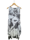 OS Knit & Linen Short Tank Dress