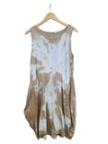 OS Knit & Linen Short Tank Dress