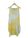 OS Knit & Linen Short Tank Dress