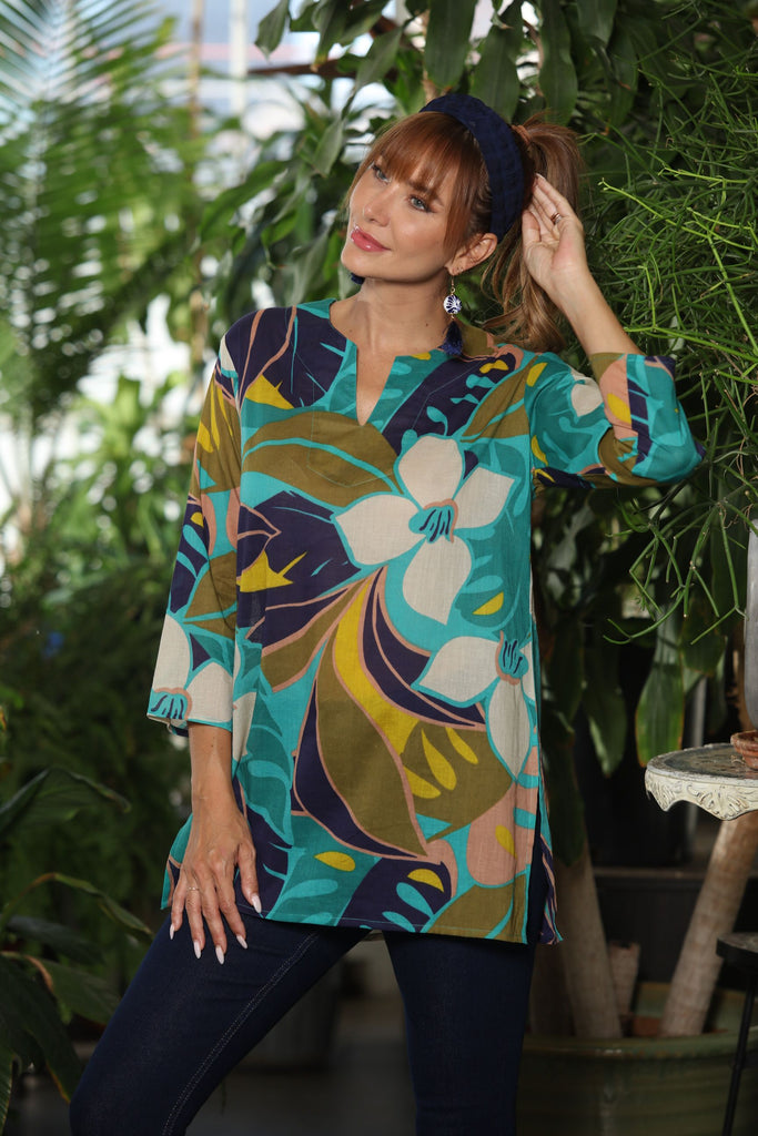 Vintage Leaf Tunic