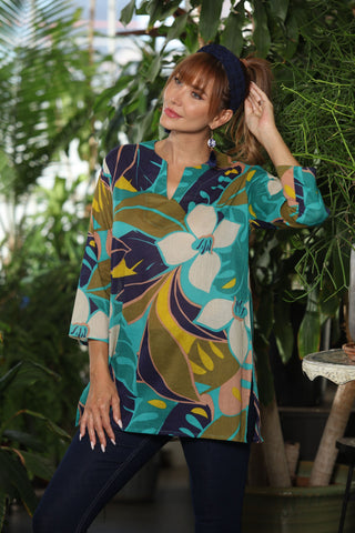 Vintage Leaf Tunic