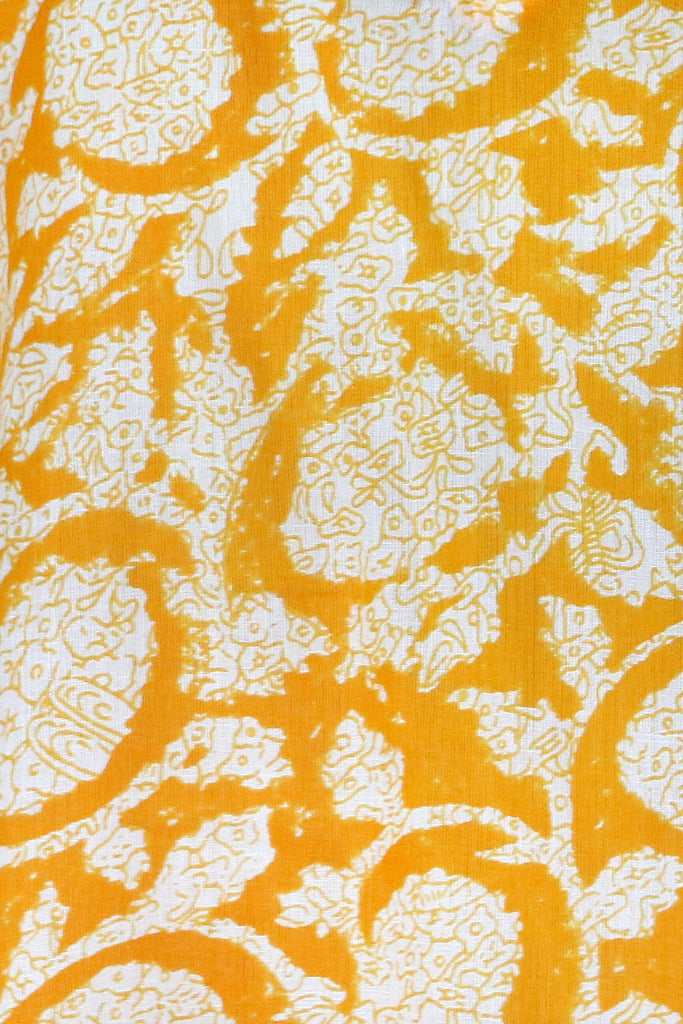 Holi Collection Orange Over-Sized KikiSol Boyfriend Shirt