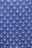 Royal Blue and White Anchor Over-Sized KikiSol Boyfriend Shirt