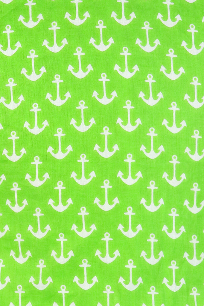 Green Anchors KikiSol Tunic